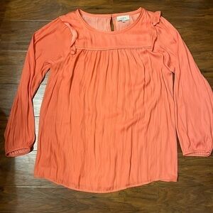 Loft 3/4 Sleeve Blouse Size S